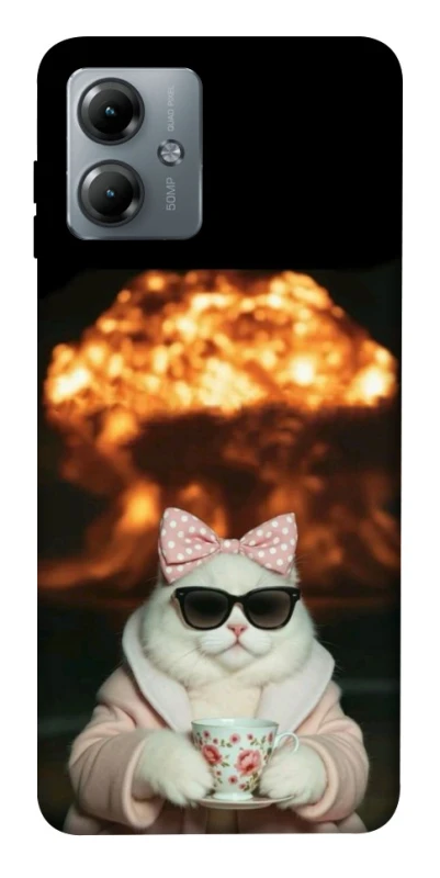 Чохол на Motorola Moto G14 Exploding Kittens ver.2 фото 1 з 1