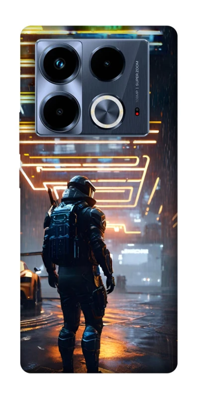 Чохол на Infinix Note 40 4G Cyber character фото 1 з 1