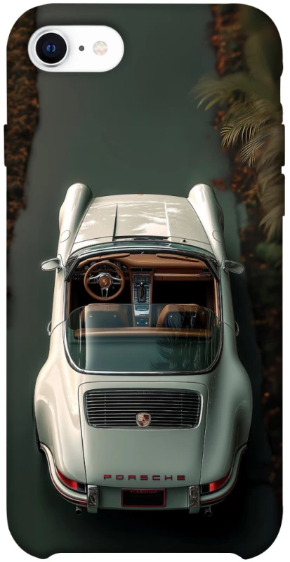 Чехол на Apple iPhone SE (2020) White porsche фото 1 из 1