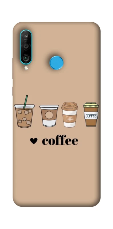Чехол на Huawei P30 lite Your coffee фото 1 из 1