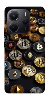 Чехол на Xiaomi Redmi Note 14 4G (Europe version) Many coins фото 1 из 1