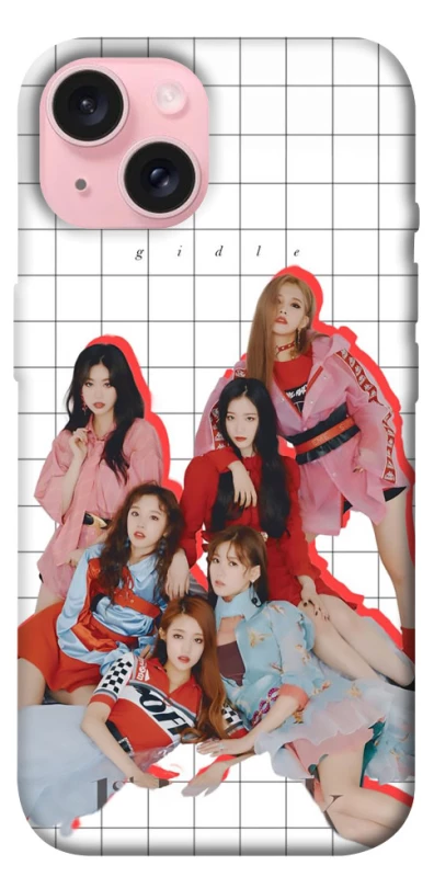 Чехол на Apple iPhone 15 (6.1") (G)I-DLE v3 фото 1 из 1