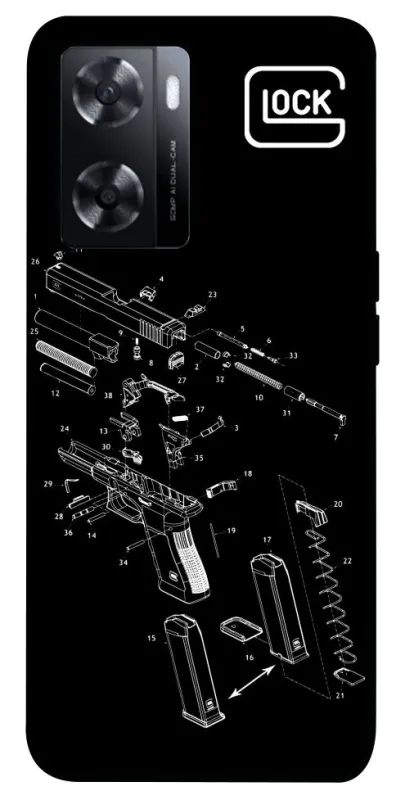 Чехол на Oppo A57s LOCK фото 1 из 1