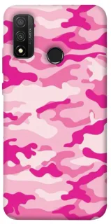 Чехол на Huawei P Smart (2020) camouflage pink фото 1 из 1