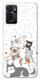 Чехол на Oppo A76 4G Funny Pets фото 1 из 1