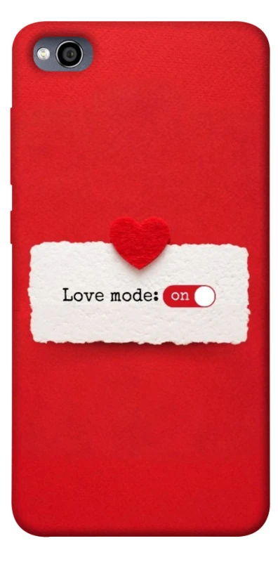 Чохол на Xiaomi Redmi 4a Love Mode ON фото 1 з 1