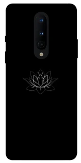 Чохол на OnePlus 8 Black Lotus фото 1 з 1