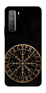 Чехол на Huawei Nova 7 SE Рунический круг v2 фото 1 из 1