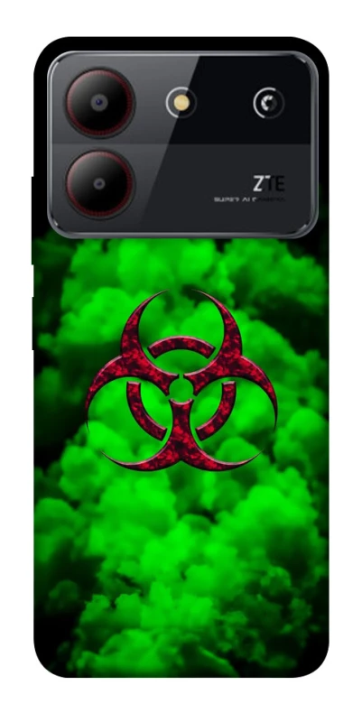 Чехол на ZTE Blade A54 4G Радиация фото 1 из 1