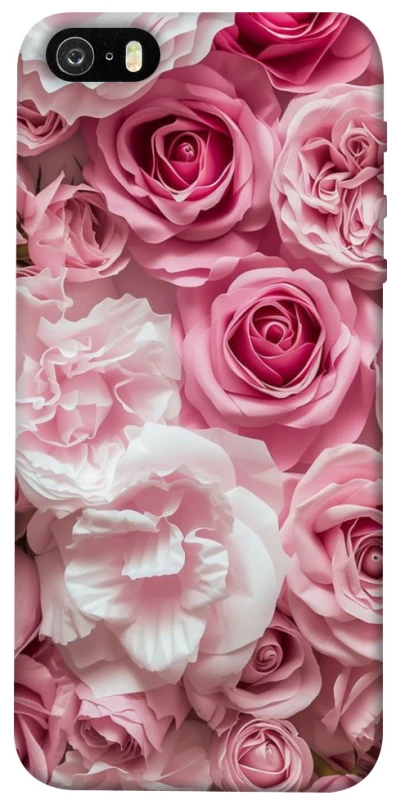 Чохол на Apple iPhone 5/5S/SE Рожеві Квіти фото 1 з 1