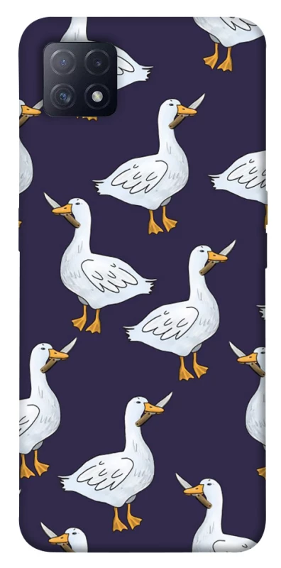 Чохол на Oppo A72 5G / A73 5G Гуси з претензією фото 1 з 1