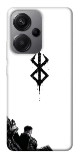 Чохол на Xiaomi Redmi Note 13 Pro+ berserk white фото 1 з 1