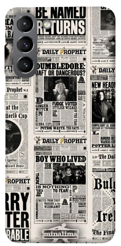 Чохол на Samsung Galaxy S21 Harry Potter newspaper фото 1 з 1