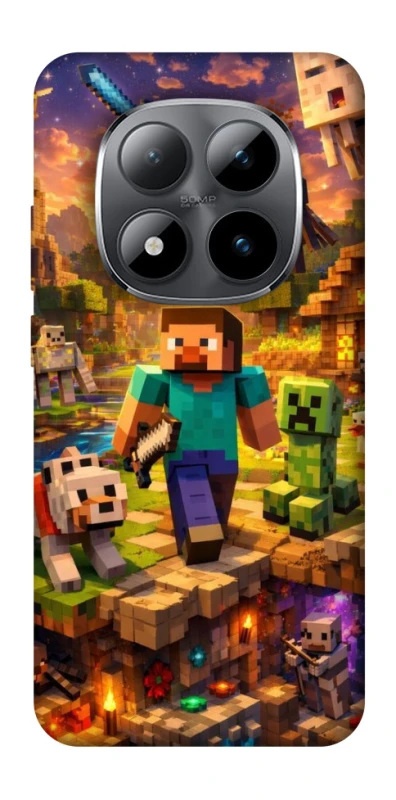 Чохол на Xiaomi Redmi Note 15 Pro 5G Minecraft v6 фото 1 з 1