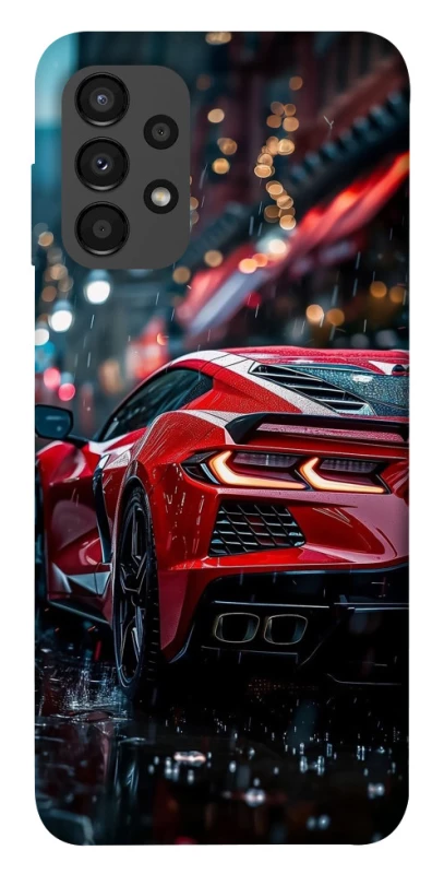 Чехол на Samsung Galaxy A13 4G Red sports car фото 1 из 1