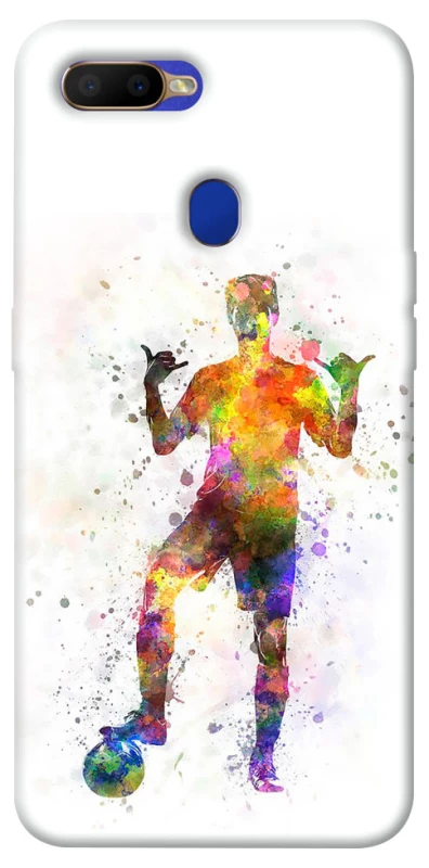 Чехол на Oppo A5s Football Player v3 фото 1 из 1