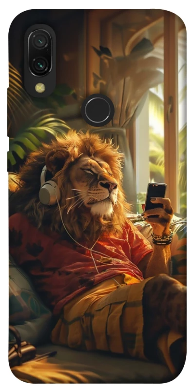 Чехол на Xiaomi Redmi 7 Лев v2 фото 1 из 1