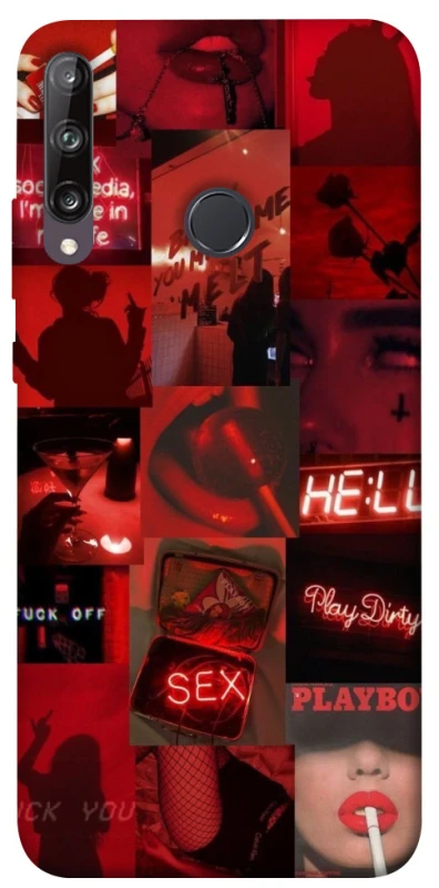 Чехол на Huawei P40 Lite E Love collage ver.3 фото 1 из 1