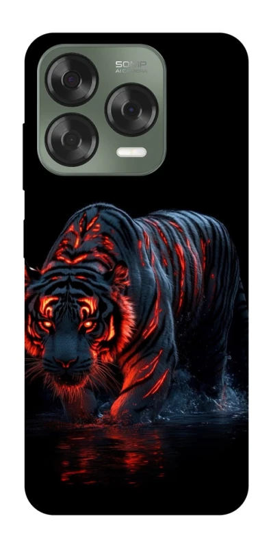 Чохол на ZTE Nubia V70 Design fire tiger фото 1 з 1