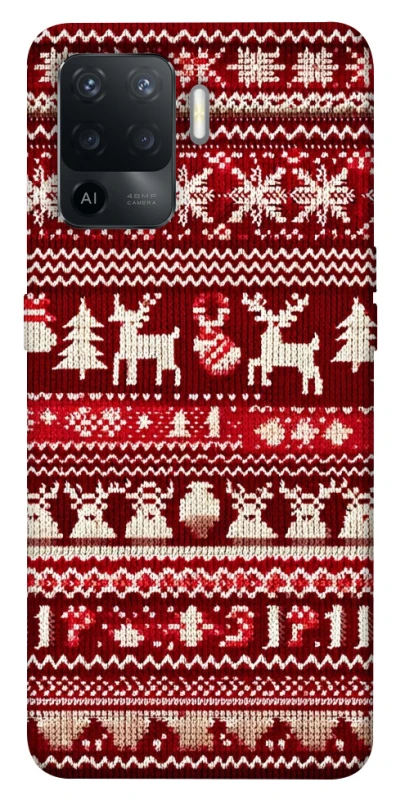 Чохол на Oppo Reno 5 Lite Christmas jumper ver.2 фото 1 з 1