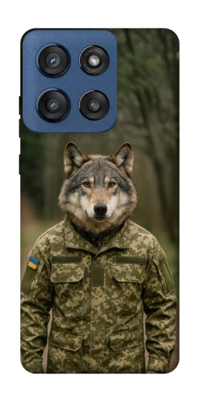 Чохол на Motorola Edge 60 Stylus Вовк захисник фото 1 з 1