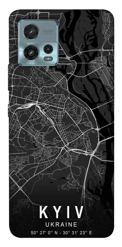 Чохол на Motorola Moto G72 Kyiv map фото 1 з 1