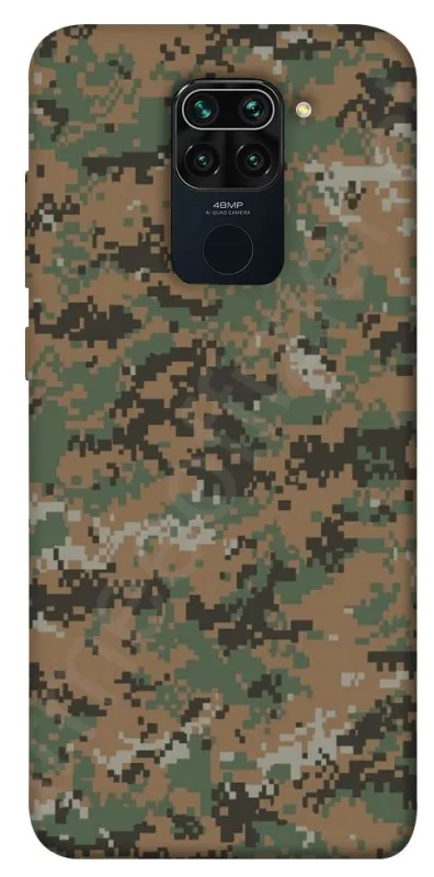 Чохол на Xiaomi Redmi Note 9 / Redmi 10X Camouflage v32 фото 1 з 1