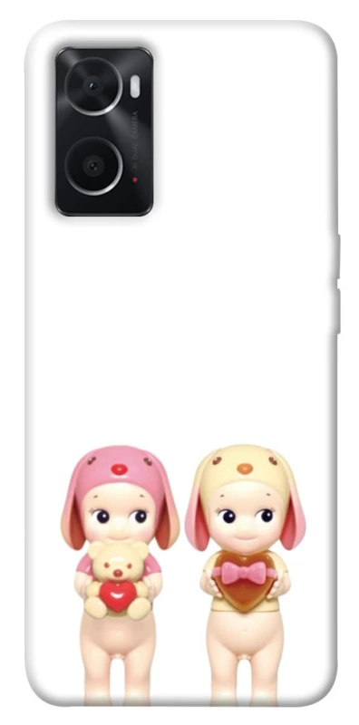 Чехол на Oppo A76 4G Puppy Love Duo фото 1 из 1