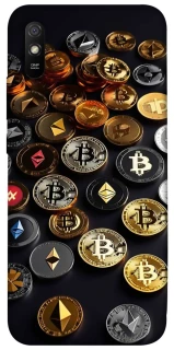 Чехол на Xiaomi Redmi 9A Many coins фото 1 из 1