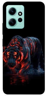Чохол на Xiaomi Redmi Note 12 4G fire tiger фото 1 з 1