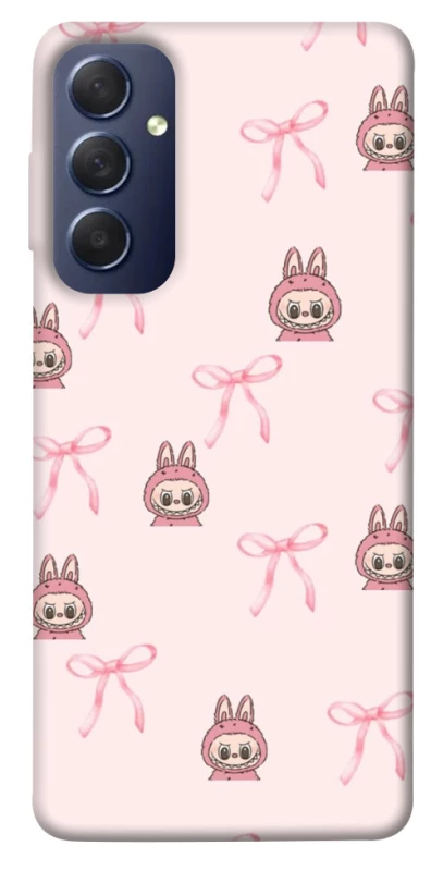 Чохол на Samsung Galaxy M54 5G Pink bows and Labubus фото 1 з 1