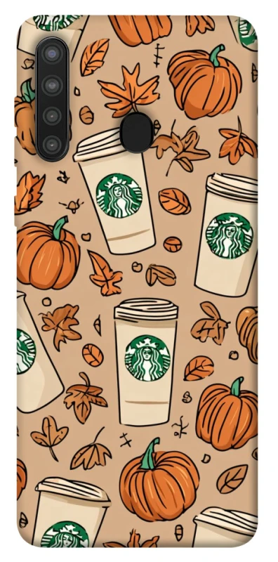 Чехол на Samsung Galaxy A21 Autumn vibes ver.4 фото 1 из 1