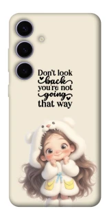 Чохол на Samsung Galaxy S25+ Don't look back фото 1 з 1