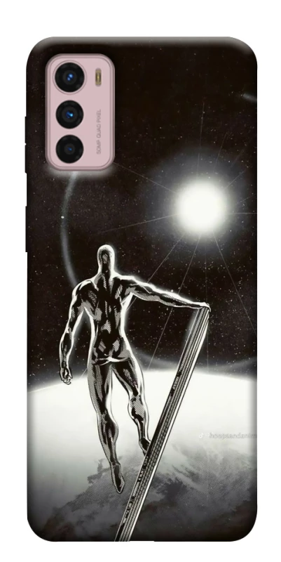 Чохол на Motorola Moto G42 Срібний серфер фото 1 з 1