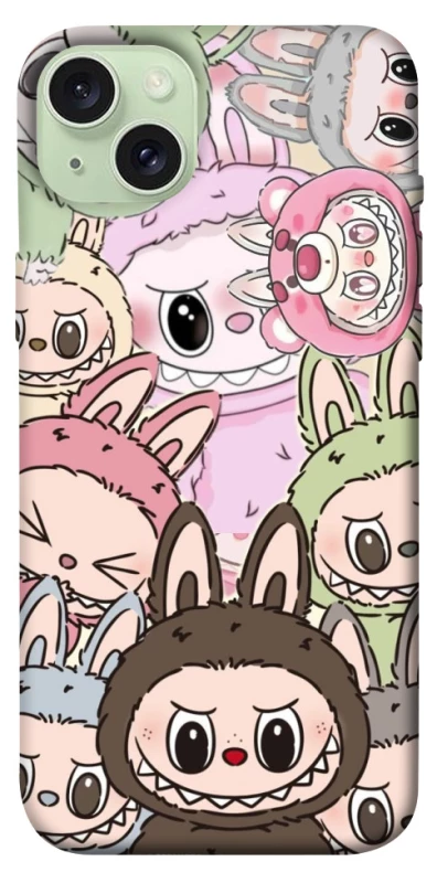 Чехол на Apple iPhone 15 Plus (6.7") All Labubu 3 фото 1 из 1