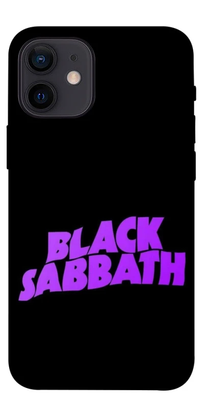 Чохол на Apple iPhone 12 mini (5.4") Black Sabbath logo ver.1 фото 1 Чохол на Apple iPhone 12 mini (5.4") Black Sabbath logo ver.1 фото 1 з 1