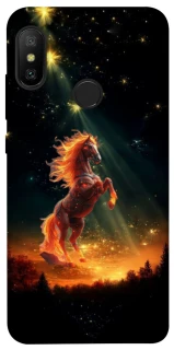 Чохол на Xiaomi Mi A2 Lite / Xiaomi Redmi 6 Pro Red Fire Horse ver.2 фото 1 з 1