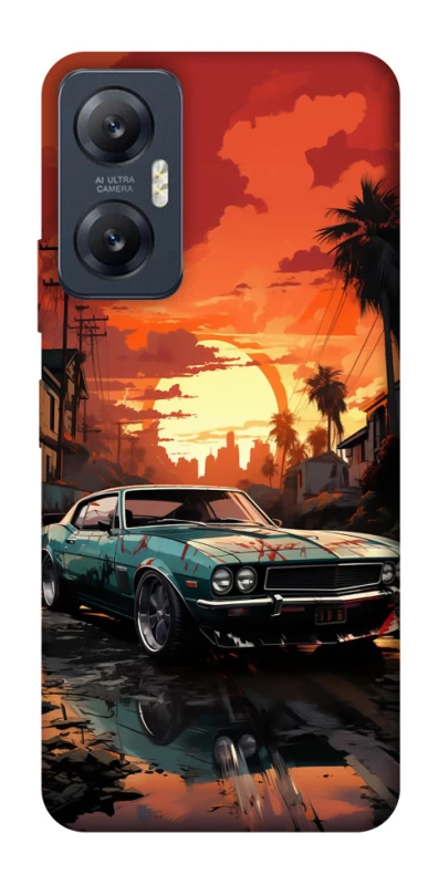 Чохол на Infinix Hot 20 5G Car at sunset фото 1 Чохол на Infinix Hot 20 5G Car at sunset фото 1 з 1