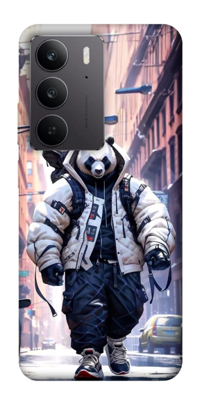 Чохол на Realme C75 Панда кур'єр фото 1 з 1