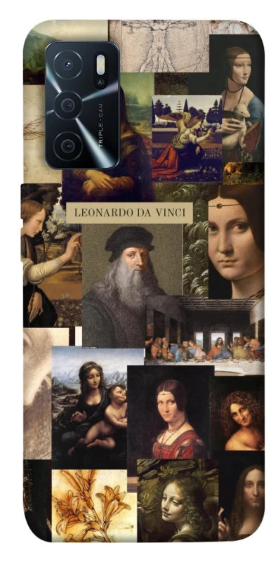 Чохол на Oppo A16s / A16 Leonardo da Vinci фото 1 з 1