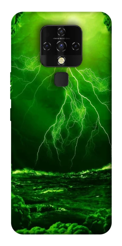 Чехол на TECNO Camon 16 SE Молния v2 фото 1 из 1