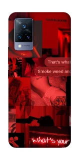 Чохол на Vivo V21 Love collage ver.1 фото 1 з 1