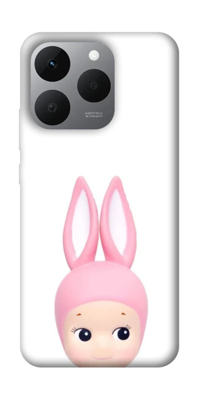 Чохол на Realme 15T Minimal Bunny Peek фото 1 з 1