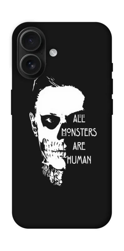 Чохол на Apple iPhone 16 All Monsters are Human фото 1 з 1