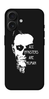 Чохол на Apple iPhone 16 All Monsters are Human фото 1 з 1