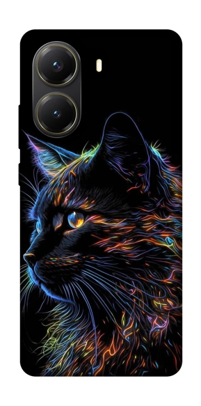 Чохол на Xiaomi Poco X7 Pro Чорний кіт фото 1 з 1