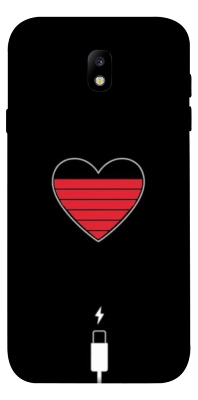 Чохол на Samsung J730 Galaxy J7 (2017) Charge your heart фото 1 з 1