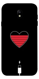 Чохол на Samsung J730 Galaxy J7 (2017) Charge your heart фото 1 з 1