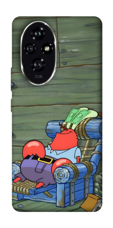 Чохол на Honor 200 Mr.Krabs фото 1 з 1