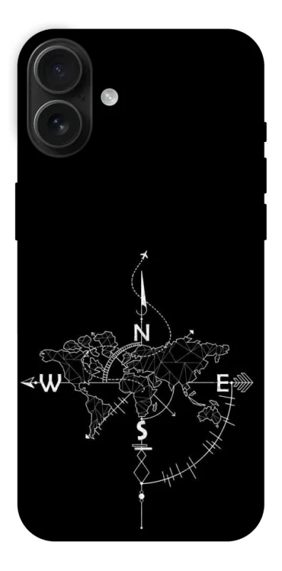 Чехол на Apple iPhone 16 Plus Travel Map фото 1 Чехол на Apple iPhone 16 Plus Travel Map фото 1 из 1